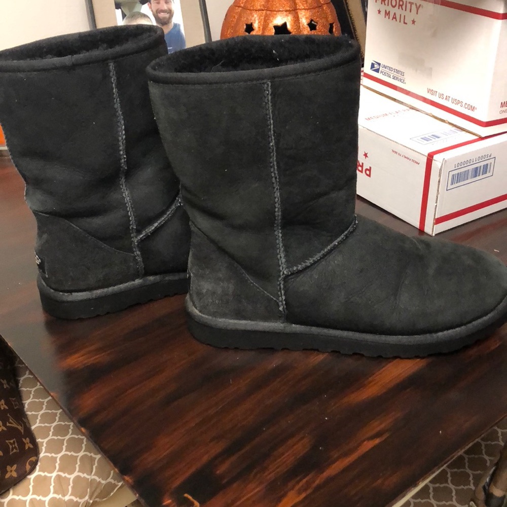 Black ugg boots